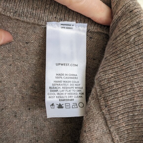 UpWest Recycled Cashmere Blend Sweater - Picture 6 of 6